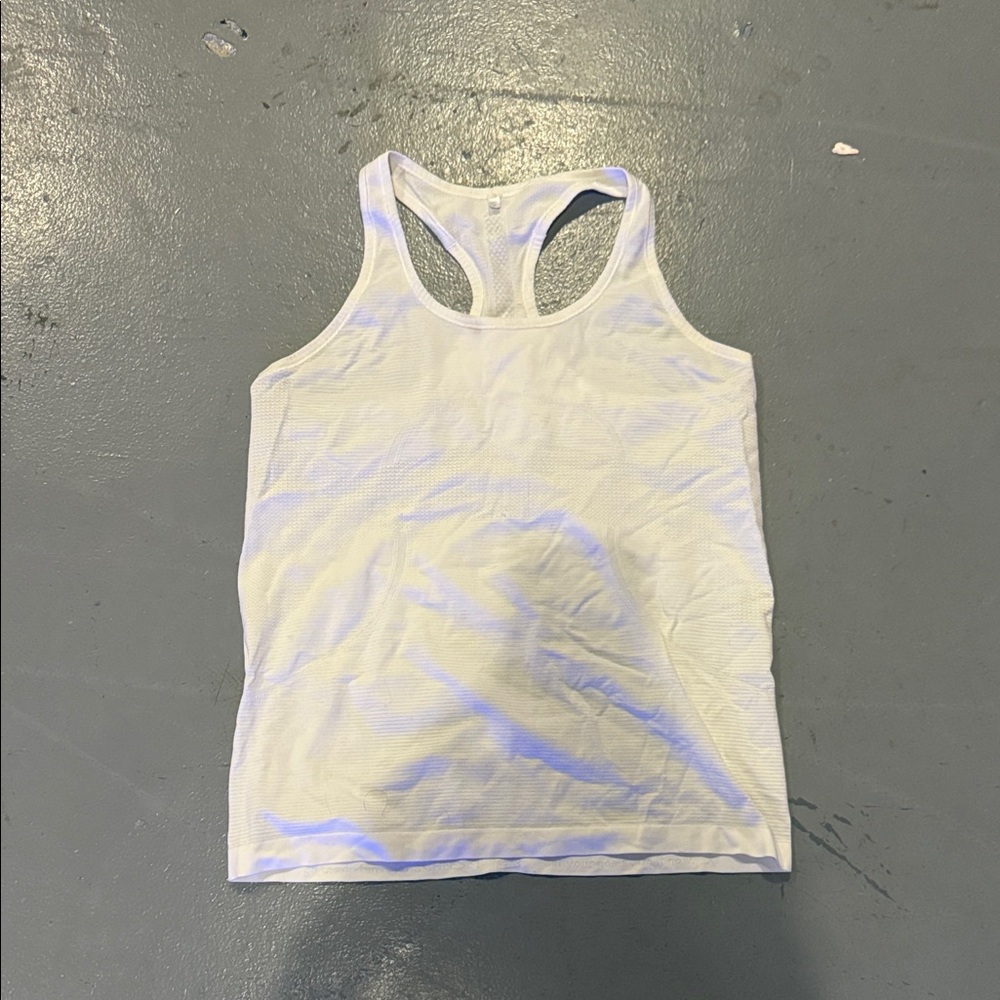 lululemon athletica White Tank Top